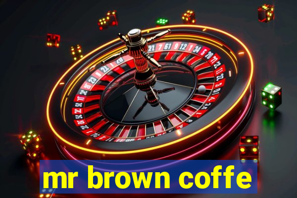 mr brown coffe