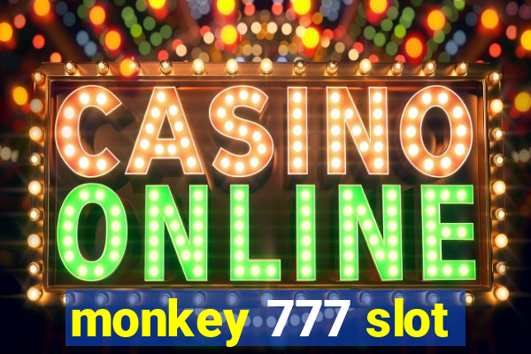 monkey 777 slot