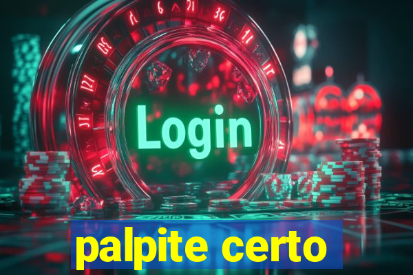 palpite certo