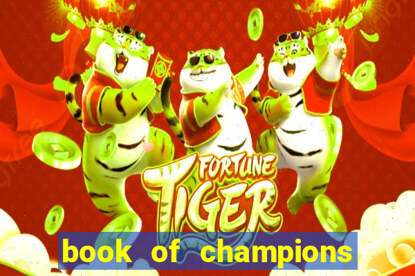 book of champions world glory slot free play