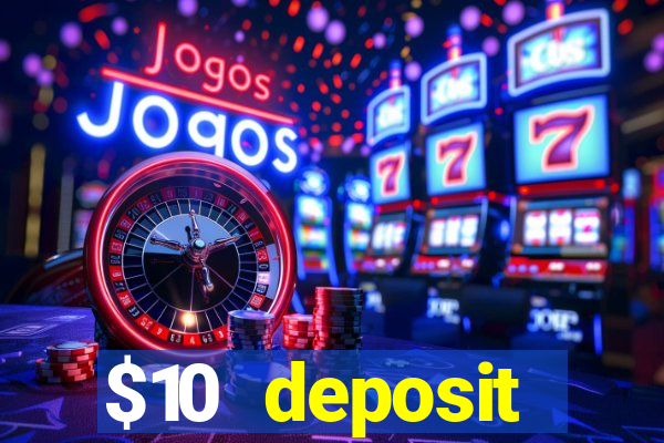 $10 deposit australian casino