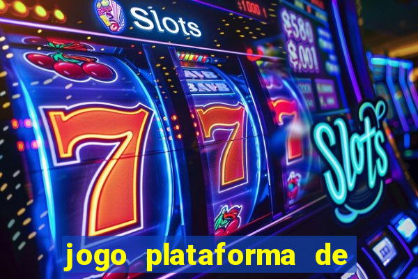 jogo plataforma de 3 reais