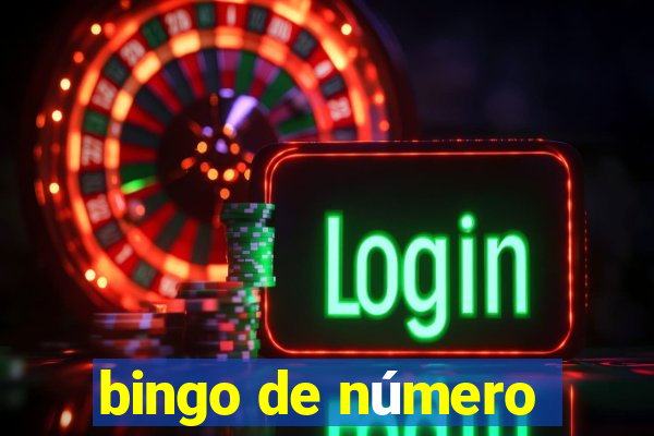 bingo de número