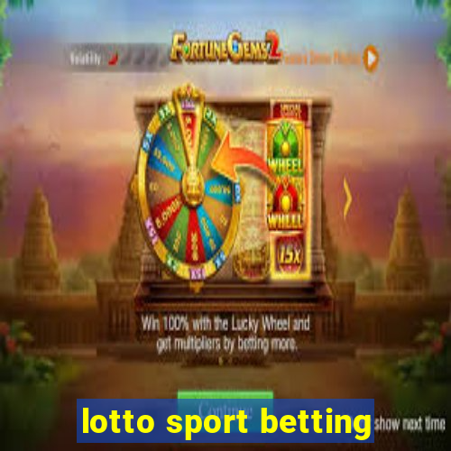 lotto sport betting