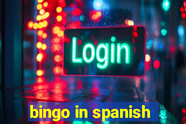 bingo in spanish