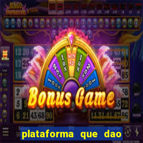 plataforma que dao bonus sem deposito