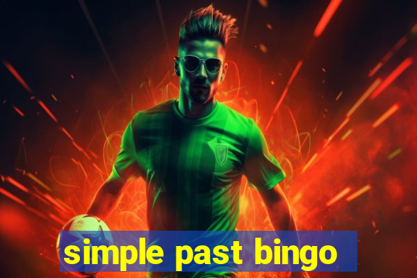 simple past bingo