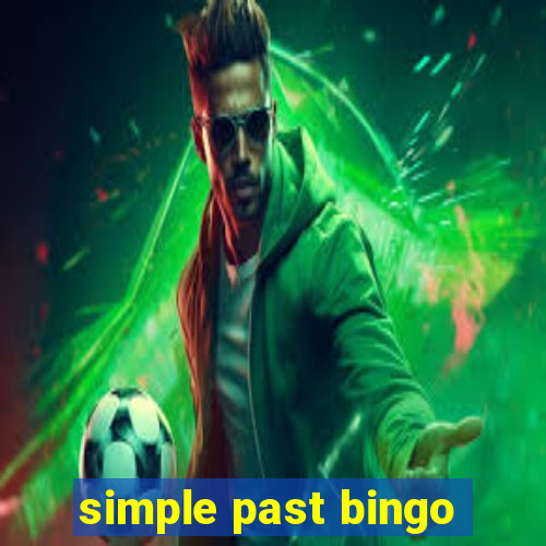 simple past bingo