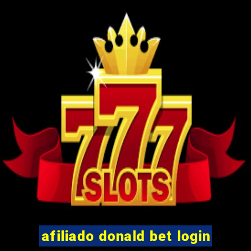 afiliado donald bet login