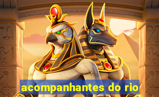 acompanhantes do rio