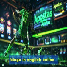 bingo in english online