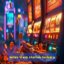 milan train station lockers