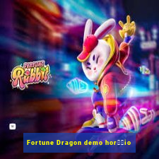 Fortune Dragon demo hor璋﹔io