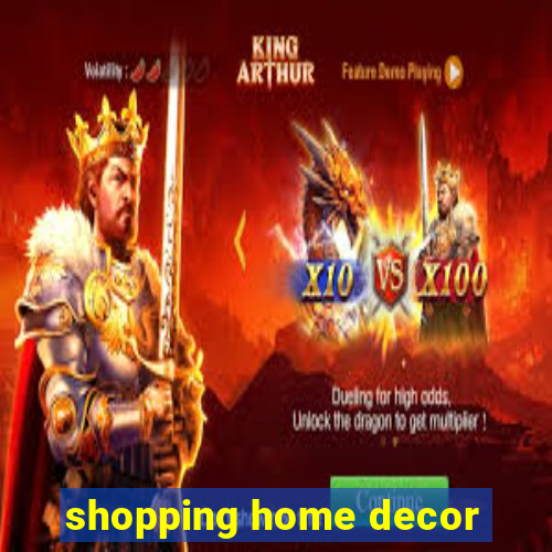 shopping home decor