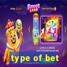 type of bet