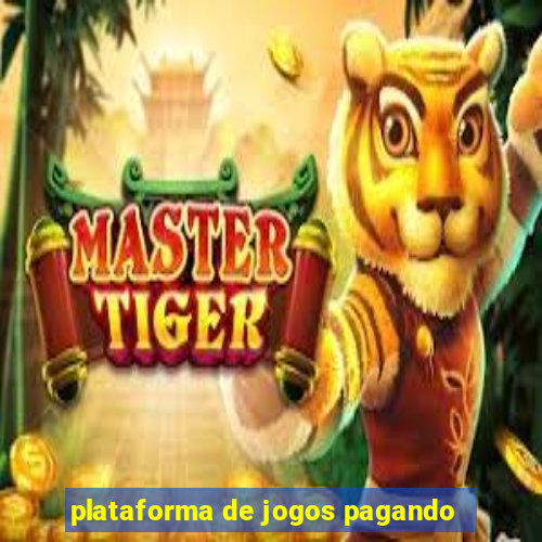 plataforma de jogos pagando