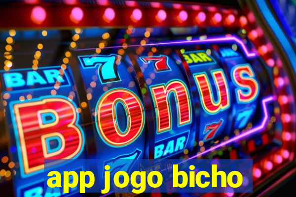 app jogo bicho