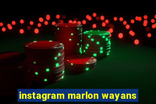 instagram marlon wayans