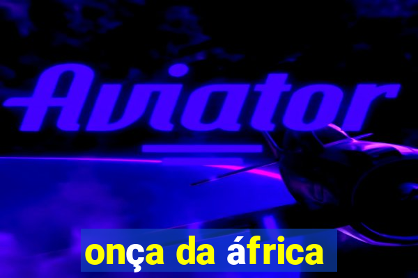 onça da áfrica