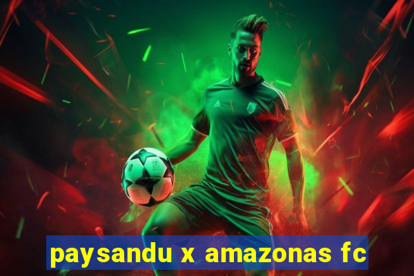 paysandu x amazonas fc