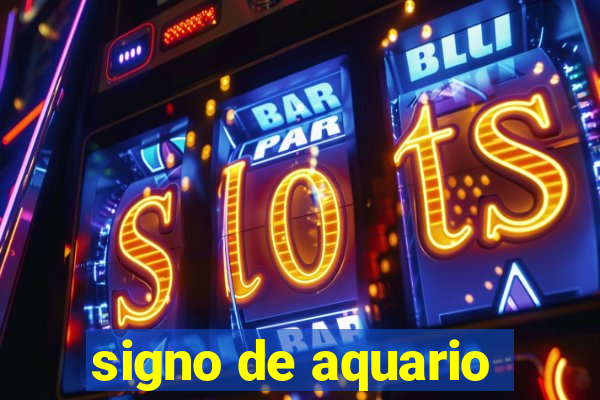 signo de aquario