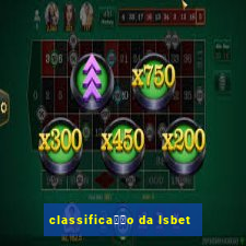 classifica莽茫o da lsbet