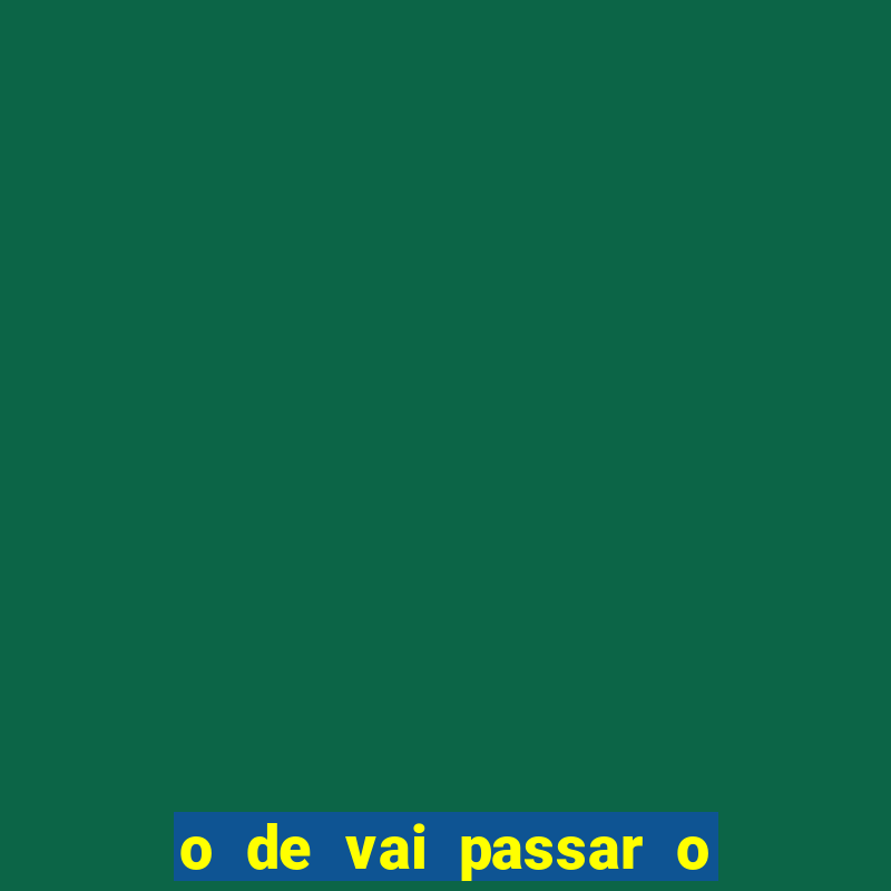 o de vai passar o jogo do flamengo hoje