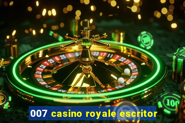 007 casino royale escritor