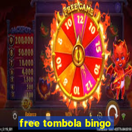 free tombola bingo