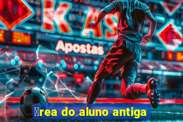 谩rea do aluno antiga