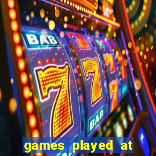 games played at the casino