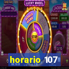 horario 107