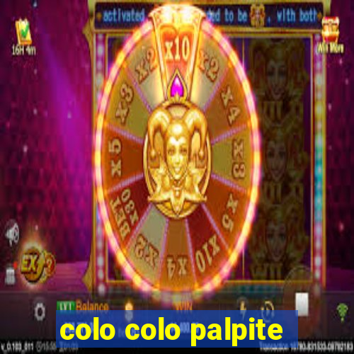 colo colo palpite