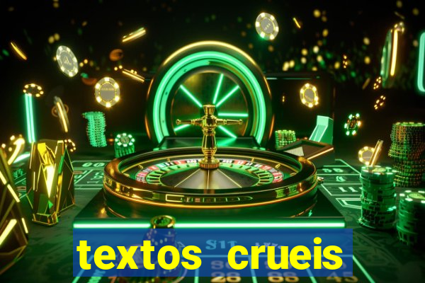 textos crueis demais pdf