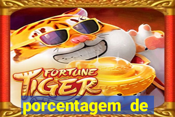 porcentagem de jogos slots