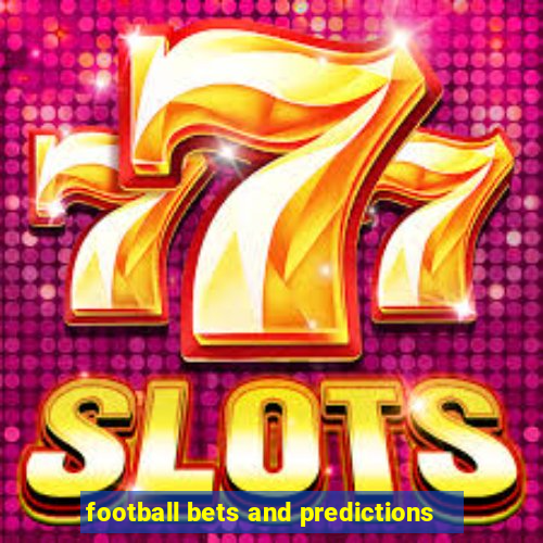 football bets and predictions