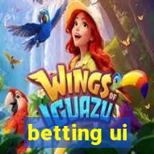 betting ui