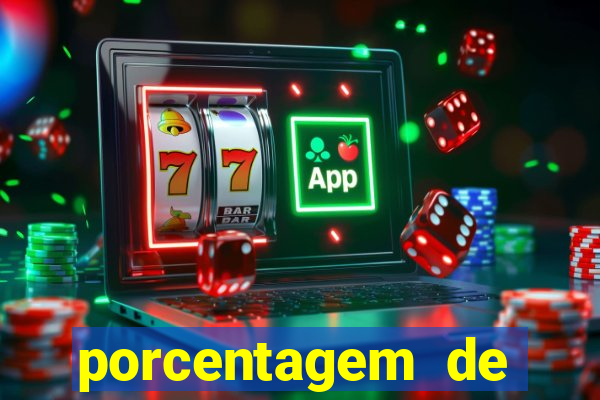 porcentagem de ganhos slots