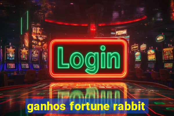 ganhos fortune rabbit