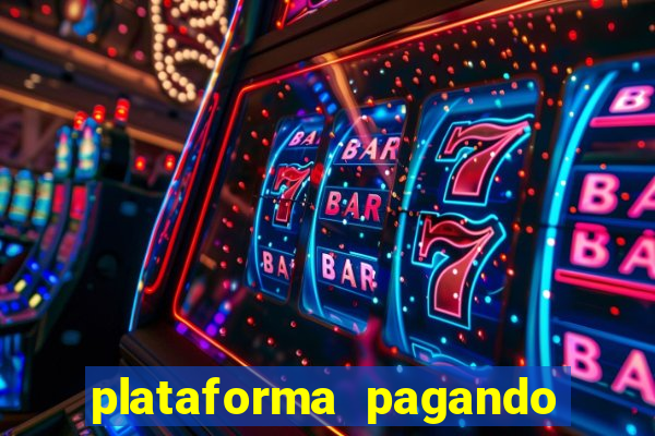 plataforma pagando muito fortune tiger