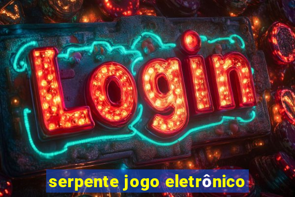 serpente jogo eletrônico