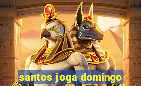 santos joga domingo