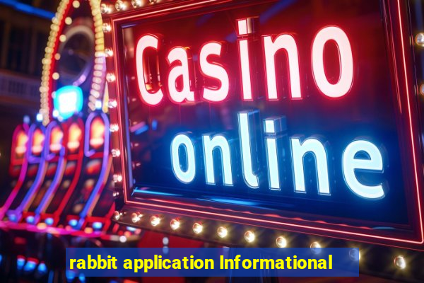 rabbit application Informational