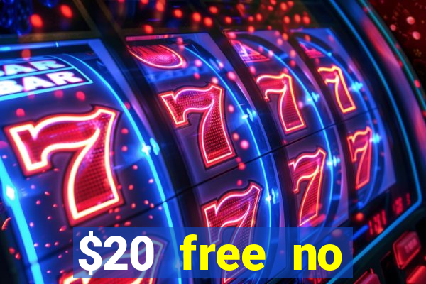 $20 free no deposit casino us