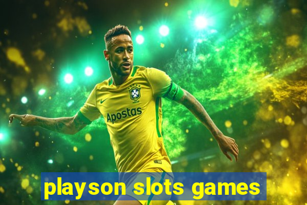 playson slots games