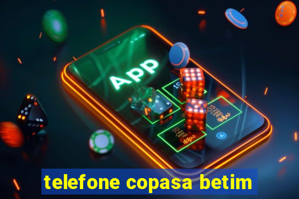 telefone copasa betim