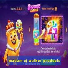 madam cj walker products