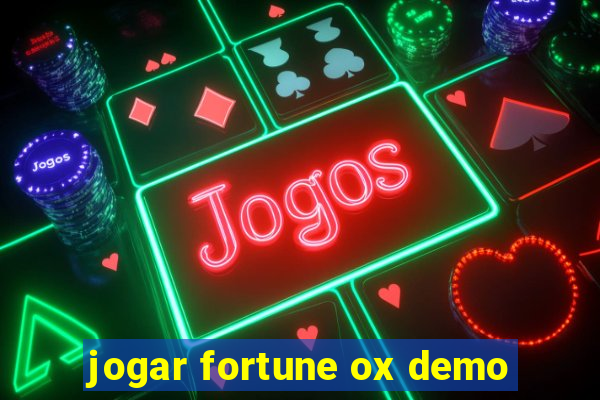 jogar fortune ox demo