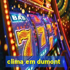 clima em dumont