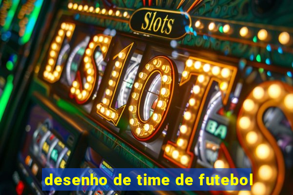 desenho de time de futebol